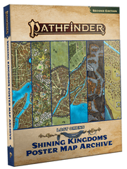Pathfinder 2E - Lost Omens Shining Kingdoms Poster Map Archive